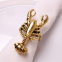 Marine Features Metal Napkin Rings Nautical Napkin Holders for Dining Table Banquet