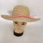 Fashion simple casual hat Breathable hollow straw hat in summer Sunscreen Sun hat