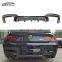 F06 F12 F13 M6 MP Style Carbon Fiber Rear Diffuser Rear Bumper Lip Rear Splitter For Bmw 6 Series F05 F12 F13 M6