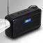 Outdoor Camping Party Solar Panel Energy Products Speaker with Left Right Flashlights Music Player USB TF AUX FM Radio