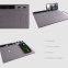 Wireless charging PU leather desktop 10W15W mouse pad with mobile phone holder wireless fast charger