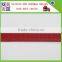 100% polyester red color inelastic ribbon