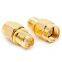male to male SMA-JK RF Coaxial straight adapter connector for communication