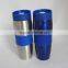 14 oz Mug Thermos Insulated Travel Tumbler Coffee Mug Cup with push button