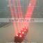 individually controll 10W*8 RGBW LEDs scanning moving head led beam pulse effect beam bar