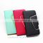 leather cases for nokia 640 xl , candy color phone covers with name card holders