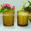 Wholesale Scented Candles Painted Gray Matt/glossy Candle Glass Jar Making for Candles Supplier's Choice