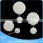 ES01683 Celebrity double white pearl surgical stainless steel ear stud earrings