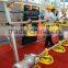Poultry automatic drinker and feeder for chicken cages