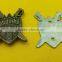 Arrow Shape Metal Badges For Handbag -- MZ3853