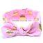 baby girl butterfly headbands - flashing knitted bow headband hair accessories wholesale