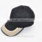 High Quality Classic Style Casual Outdoor Sport Black Colour Curve Custom Promotional Men Cap