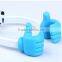 Latest top selling thumb plastic holder for ipad, ok Thumbs Stand Holder For iPhone Samsung cell phone Tablet PCs GPS