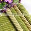 high quality round shape bamboo sushi roll mat pe bag