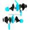 Jabees noise cancelling V4.1 ipx4 waterproof neckband stereo sport wireless Bluetooth headphones for laptop