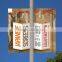 Long Life Weather Resistant waterproof Roadside doubles printing banner