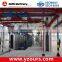 Automatic powder coating line for metals