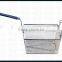 Standard Iron Wire Fryer Basket for Deep Fryer, Used in Commercial Kitchen