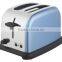 Stainless Steel 2 Slice Toaster With Bun Warmer