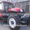 Chinese Red !! Big Farm Tractor, 130 hp 4WD Farm tractors with implements,front end loader,backhoe,log trailer with crane