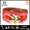 8mm Thin Genuine Cowhide Leather Double Wrap Bracelet With Alloy Unisex