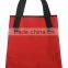Red Microfiber Shopping Tote Bag