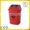 garbage collection of classified plastic dustbin with spring lid