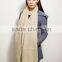 Fashionable woman winter scarf patterns knitting scarf