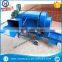Wheat barely thresher machine with diesel engine drive