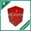 CORRUGATED FRUIT SHIPPING BOX FULL PRINTING SHIPPING BOX WITH PLASTIC HANDLE FOR PACKING FRESH FRUIT