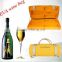 Hot sale EVA luxury box for bottle and glasses with handle