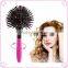 Round detangling hair brush/magic detangling comb