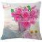 Wedding designs 3d digital printed canvas cushion covers and pillow cases