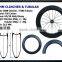 88mm carbon Clincher TUBULAR road bike 700c carbon fiber rims UD/3K matt full carbon rim for road aero bike