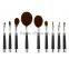 Luxury private label silver golf makeup brushes                        
                                                                                Supplier's Choice