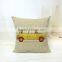 HOME-GJ wholesale custom printed linen cotton cushion cover 45x45