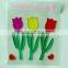 removable pvc rubber window gel stickers