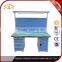 mechanics steel dental lab work bench with drawers