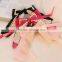 2016 New Nice Hair Accessories Ribbon Bowknot Barrette Korean Style for Women Girls Top Selling Cute Scrunchy Hair Jewelry