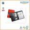 2016 New design a4 pu leather portfolio/folder with buckle and pen for meeting