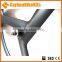 CBK T700 Lightweight Carbon Fiber 700C Road Track 3 Spoke Bicycle Wheel