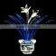 Lotus candle holder,crystal tea light candleholder in china