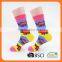 cotton office factory flooring student men custom dress socks