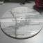 Hotel decorative white stone wall clock face, stone wall clock cover