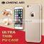 [CX]Luxury Slim Soft PU Leather Ultra-thin Moblile Phone Case for IPhone 6 6S Cover