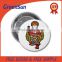 wholesale custom design souvenir 3D promotional oem epoxy soft enamel logo round zinc alloy name button metal badge