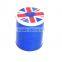 Round shape tea tin box