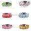 Dongguan factory direct supply top quality pet collar zebra-stripe led cheap pet collar