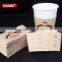 Custom design kraft paper heat insulated hot paper cup sleeves