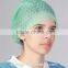 Colorful and beautiful nonwoven one-off bouffant cap